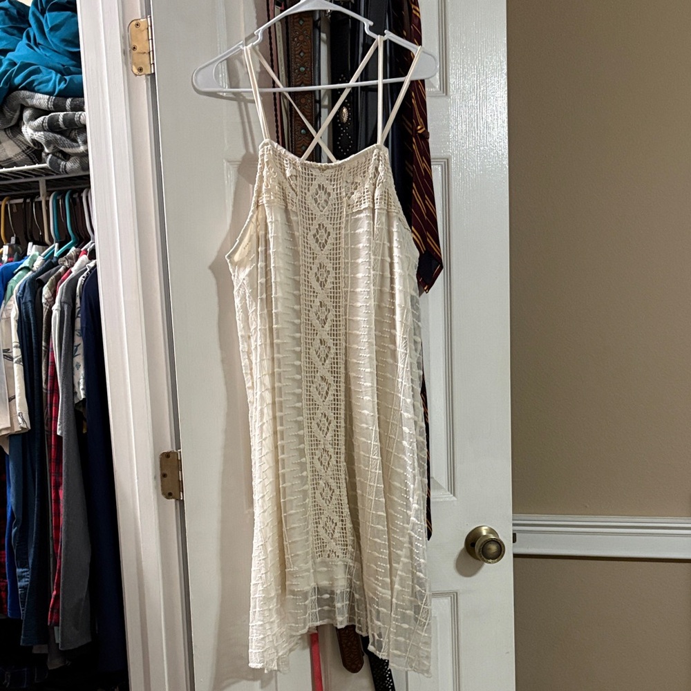 Wrangler Cream Lace Dress